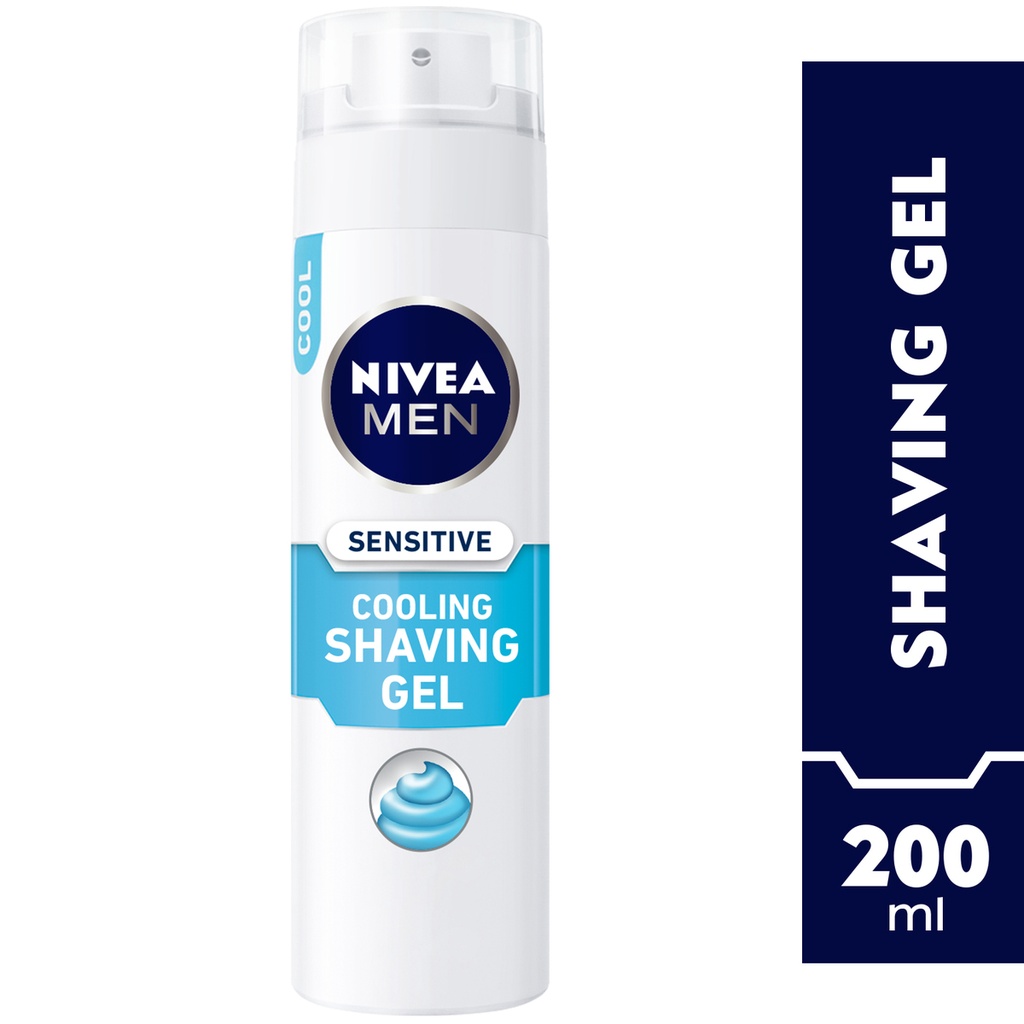 NIVEA MEN SHAVING GEL SENSITIVE COOLING 200 ML