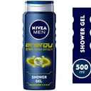 NIVEA MEN SHOWER GEL ENERGY 500 ML ART.80786