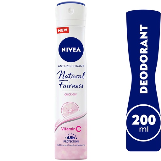 NIVEA NATURAL FAIRNESS SPRAY 200 ML