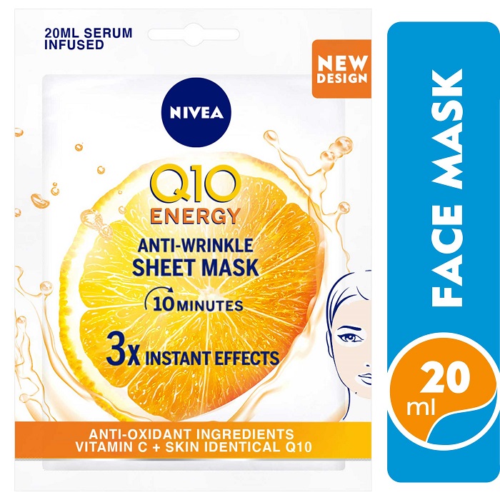 NIVEA Q10 PLUS C 10 MINUTES MASK 1 PCS 