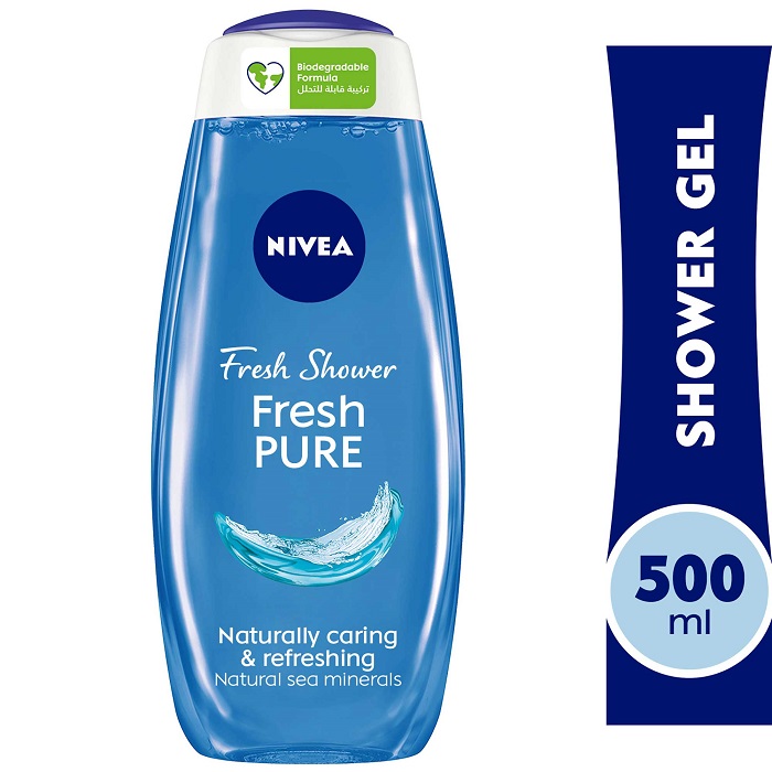 NIVEA SHOWER GEL PURE FRESH 500 ML