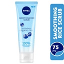 NIVEA SMOOTHING RICE SCRUB BLUEBERRY 75 ML