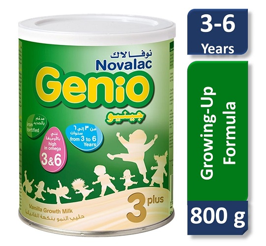 NOVALAC 3 PLUS (GENIO ) MILK 3-6 YEARS  800 G