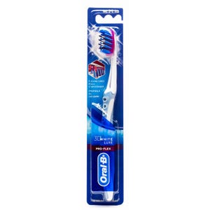 ORAL B 3D WHITE LUXE T/B MED 25%OFF