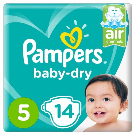 PAMPERS NO5 XL- JUNIOR 11-25 KG 14 DIAPER 1 Pack