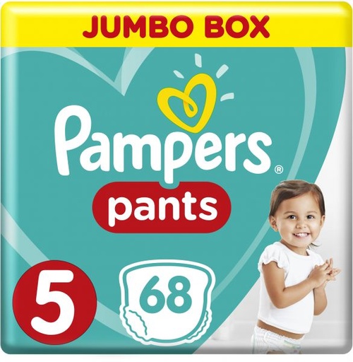 PAMPERS PANTS JUNIOR NO5 68 DIAPER 1 Pack