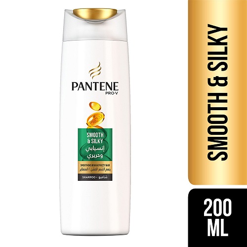 PANTENE SHAMPOO SMOOTH SILKY NOURIS  200 ML