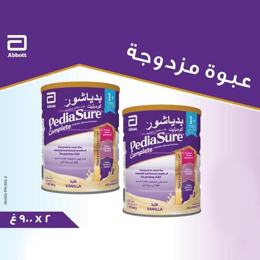 PEDIASURE 1 + VANILLA TWIN PACK 900GM