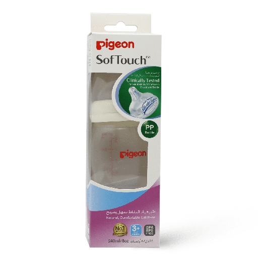 PIGEON PERISTALTIC PLUS GLASS BOTTLE 240 ML 878