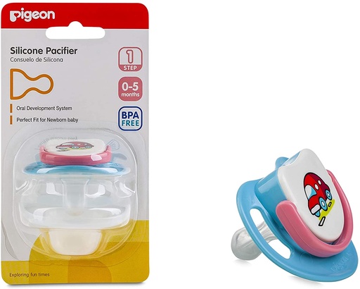 PIGEON SILICON PACIFIER S-1 CAR BPA FREE