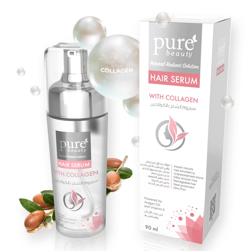 PURE BEAUTY HAIR SERUM WITH COLLAGEN 90 ML 