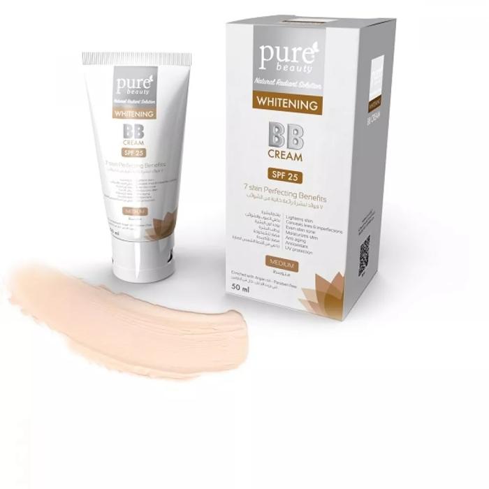 PURE BEAUTY WHITE BB CREAM MEDIUM  50 ML 