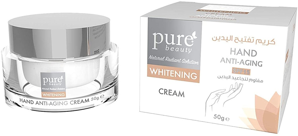 PURE BEAUTY WHITENING CREAM HAND ANTI AGING  50 GM