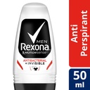 REXONA ANTIBACTERI + INVISIBL MEN  DEO ROLL 50ML