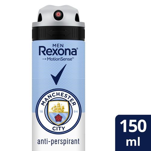 REXONA MEN DEO MANCHESTER CITY SPRAY 150 ML