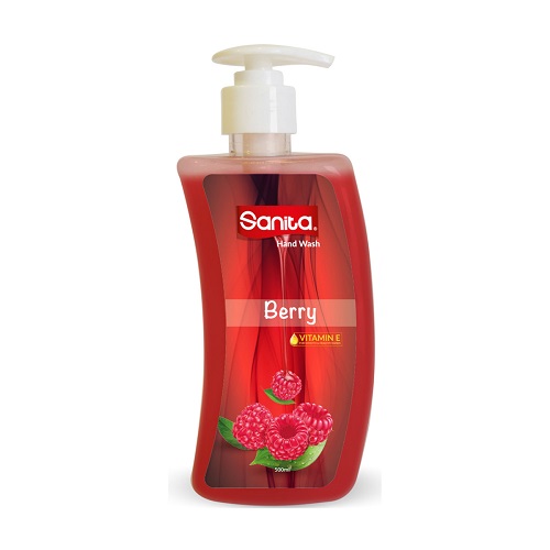 SANITA FLORAL BERRY HAND WASH 500 ML