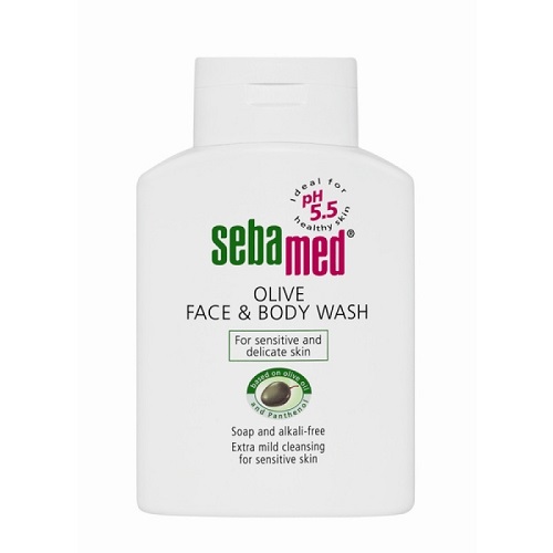 SEBAMED OLIVE FACE &BODY WASH 200