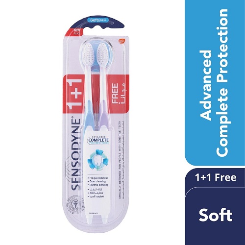 SENSODYNE  COMPLETE PROTECTION T/B  SOFT 1+1 FREE