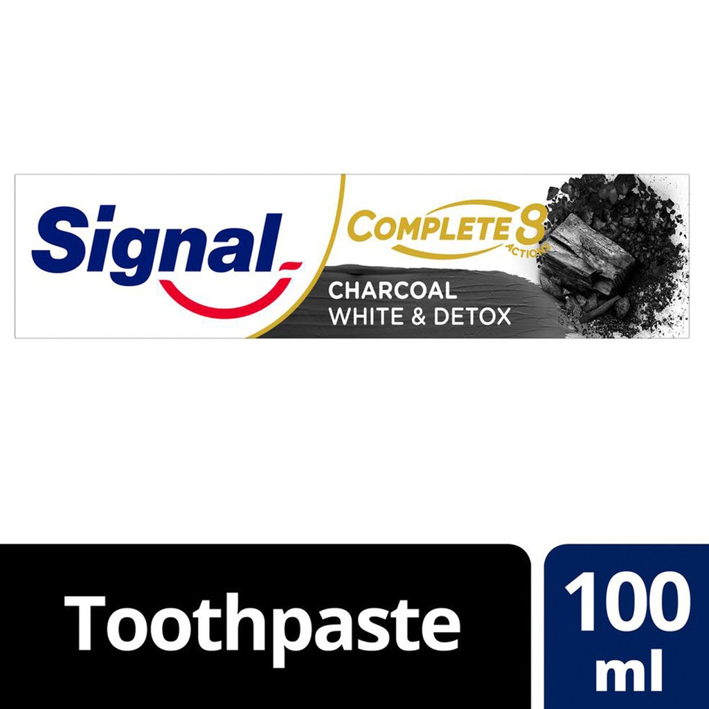 SIGNAL COMPLETE 8 CHARCOAL  TP 100 ML 