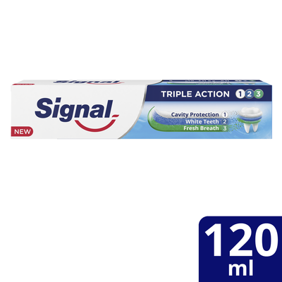 SIGNAL TRIPLE ACTION 123 TP 120  ML 